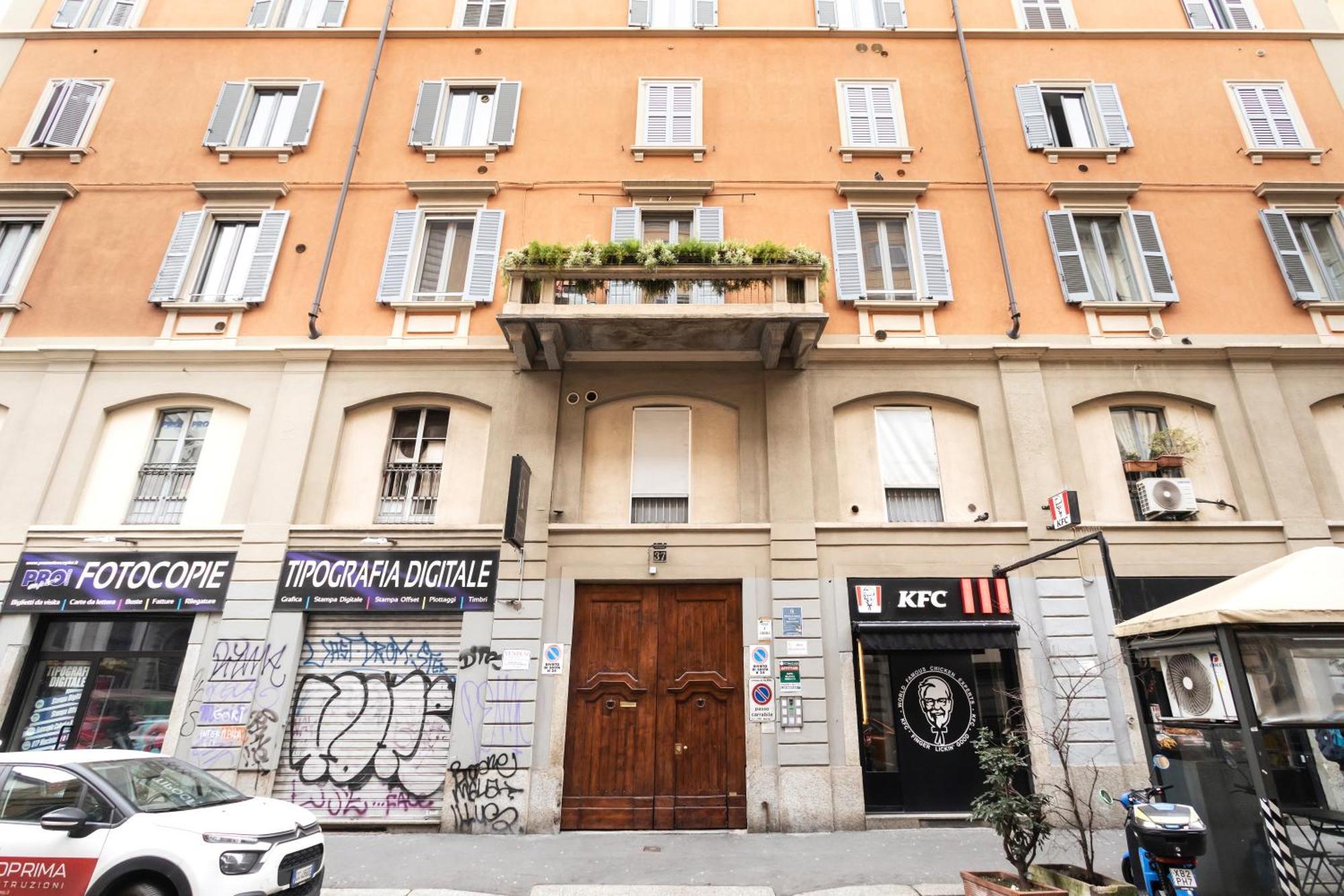 Cosy And Bright Flat In The Heart Of Porta Venezia Lägenhet Milano Exteriör bild